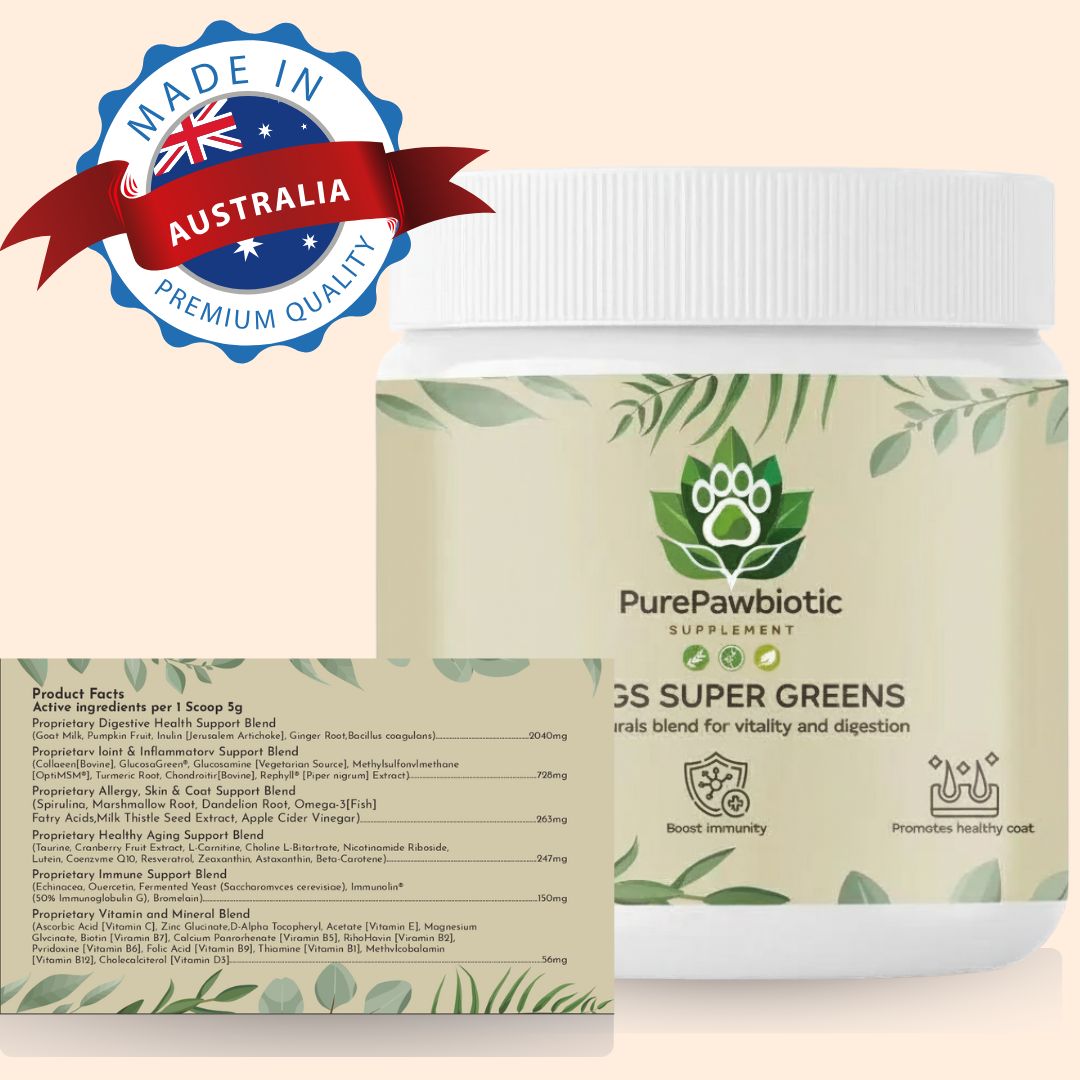 Dog's greens powder