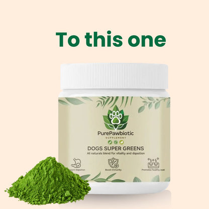 Dog's greens powder